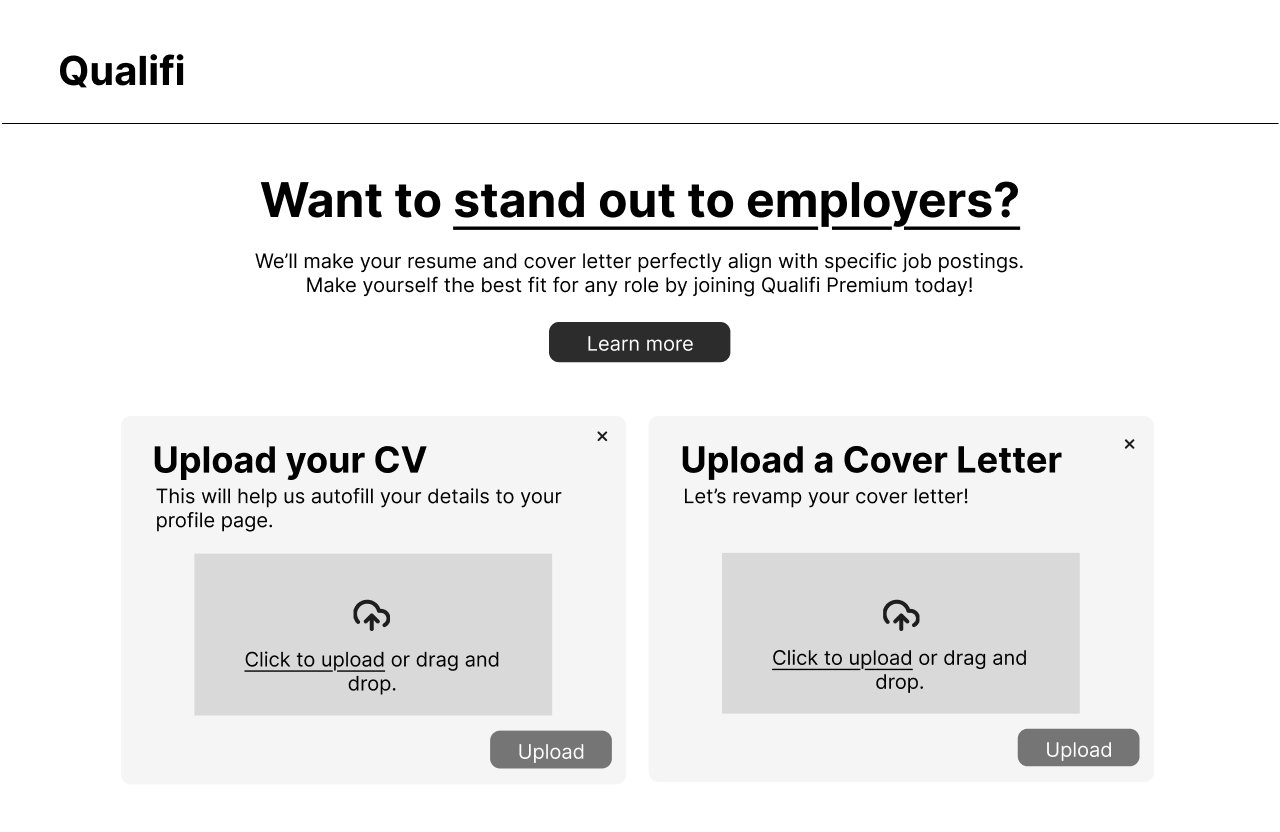 Update Resume/Cover Letter